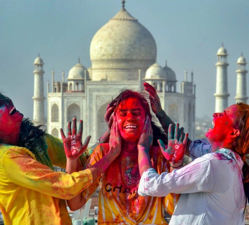 Golden Triangle Tour with Holi Celebration (6 Days)